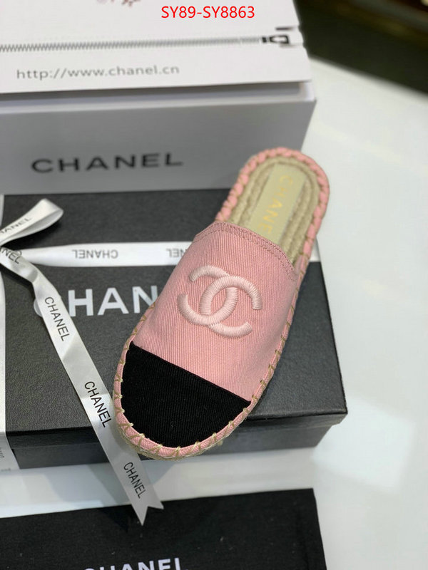 Women Shoes-Chanel high quality ID: SY8863 $: 89USD