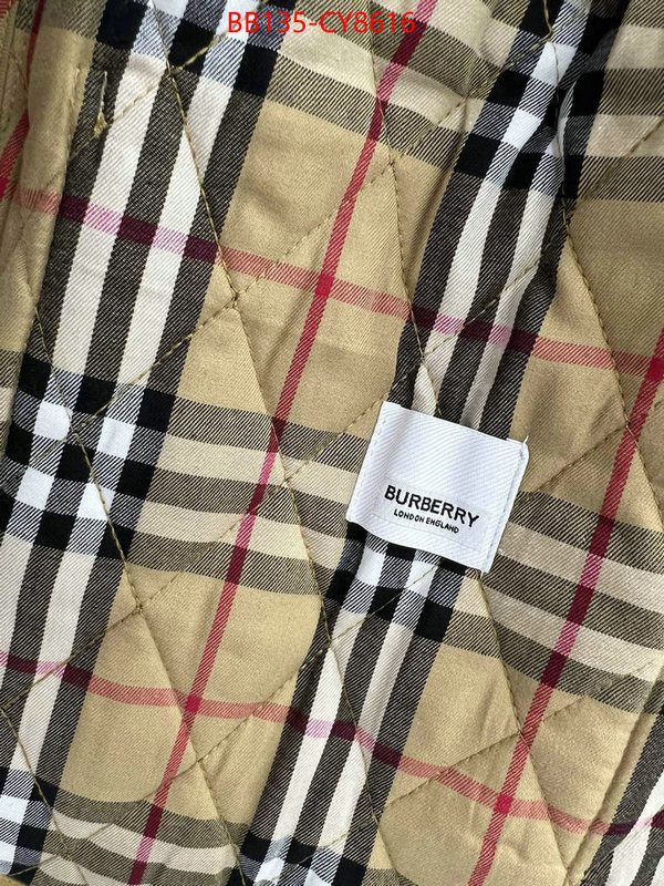 Clothing-Burberry outlet sale store ID: CY8616 $: 135USD