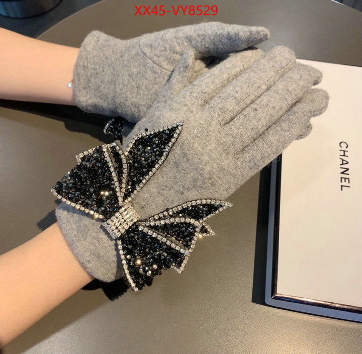 Gloves-Chanel replica designer ID: VY8529 $: 45USD