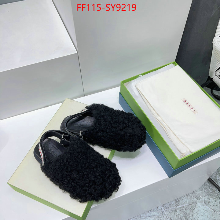Women Shoes-Marni top quality designer replica ID: SY9219 $: 115USD