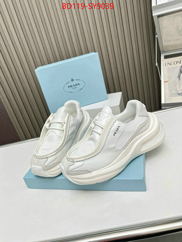 Men shoes-Prada quality aaaaa replica ID: SY9039 $: 119USD