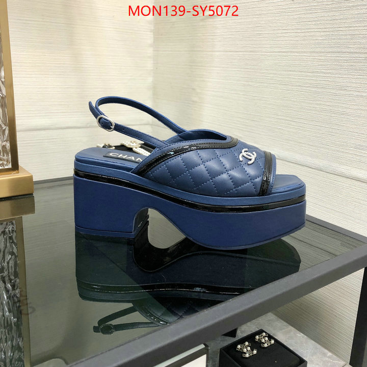 Women Shoes-Chanel best replica quality ID: SY5072 $: 139USD