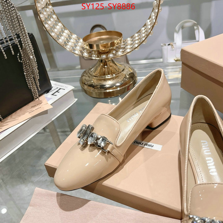 Women Shoes-Miu Miu at cheap price ID: SY8886 $: 125USD