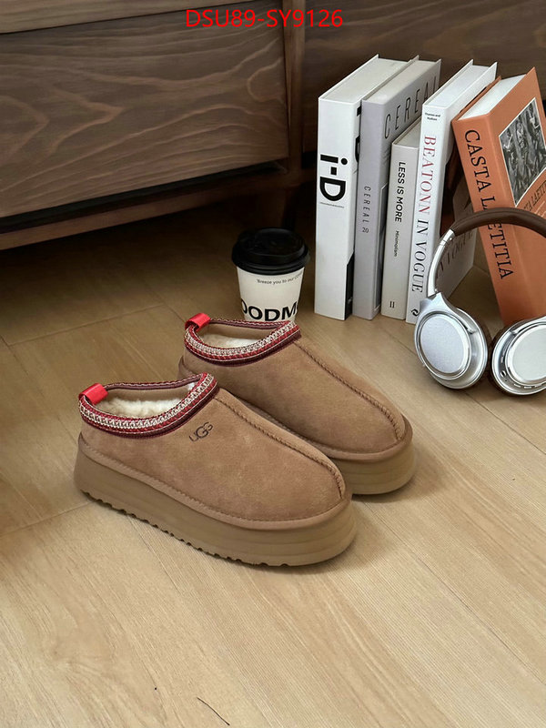 Women Shoes-UGG top quality fake ID: SY9126 $: 89USD