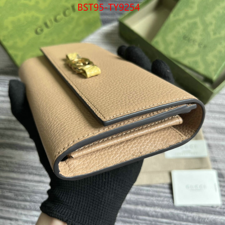 Gucci Bags(TOP)-Wallet- shop the best high quality ID: TY9254 $: 95USD