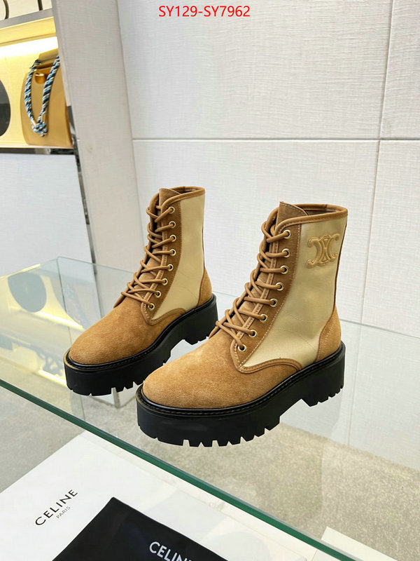 Women Shoes-Boots top grade ID: SY7962 $: 129USD