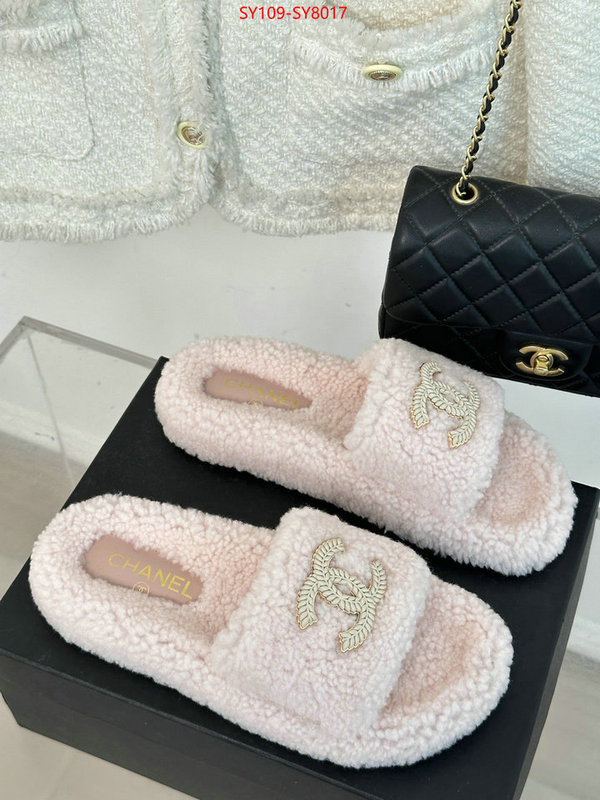 Women Shoes-Chanel high quality aaaaa replica ID: SY8017 $: 109USD