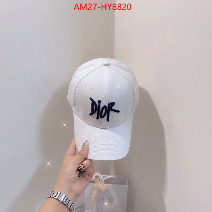 Cap (Hat)-Dior top quality designer replica ID: HY8820 $: 27USD