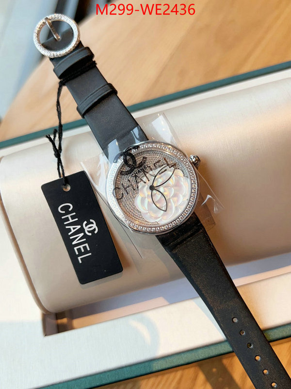 Watch(TOP)-Chanel shop cheap high quality 1:1 replica ID: WE2436 $: 299USD