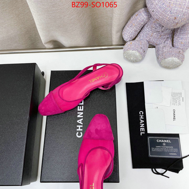Women Shoes-Chanel copy aaaaa ID: SO1065 $: 99USD