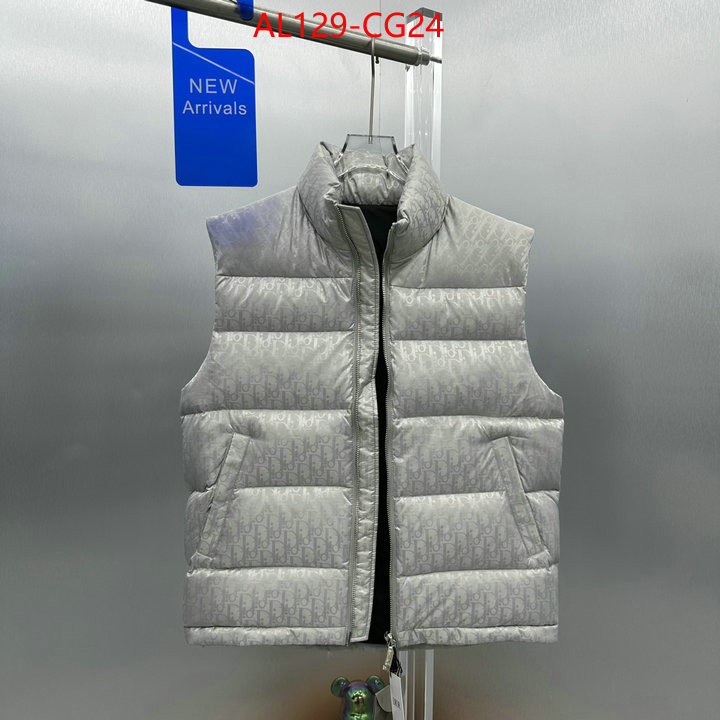 Down jacketMen-Dior replcia cheap ID: CG24 $: 129USD