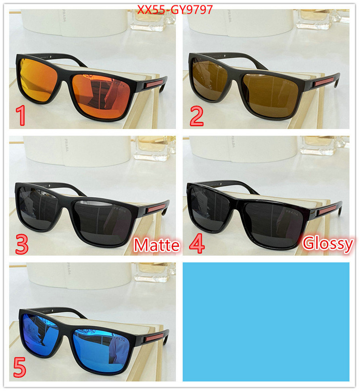 Glasses-Prada top perfect fake ID: GY9797 $: 55USD