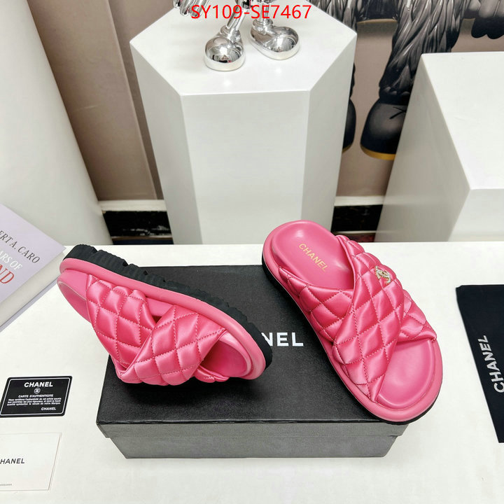 Women Shoes-Chanel top 1:1 replica ID: SE7467 $: 109USD