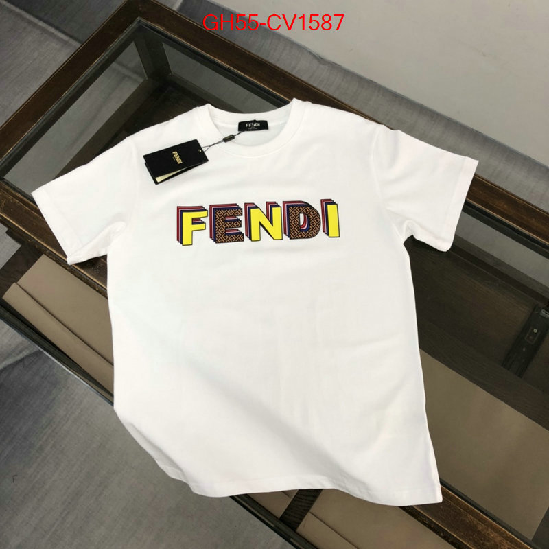 Clothing-Fendi cheap wholesale ID: CV1587 $: 55USD