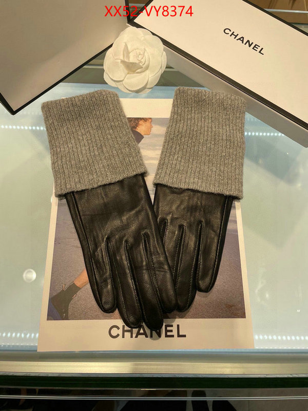 Gloves-Chanel exclusive cheap ID: VY8374 $: 52USD