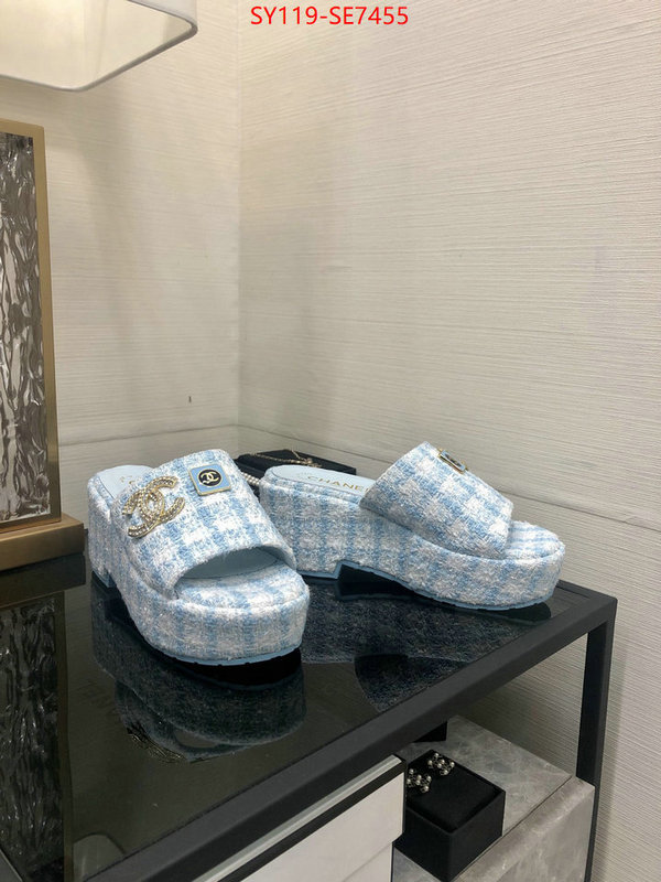 Women Shoes-Chanel best site for replica ID: SE7455 $: 119USD