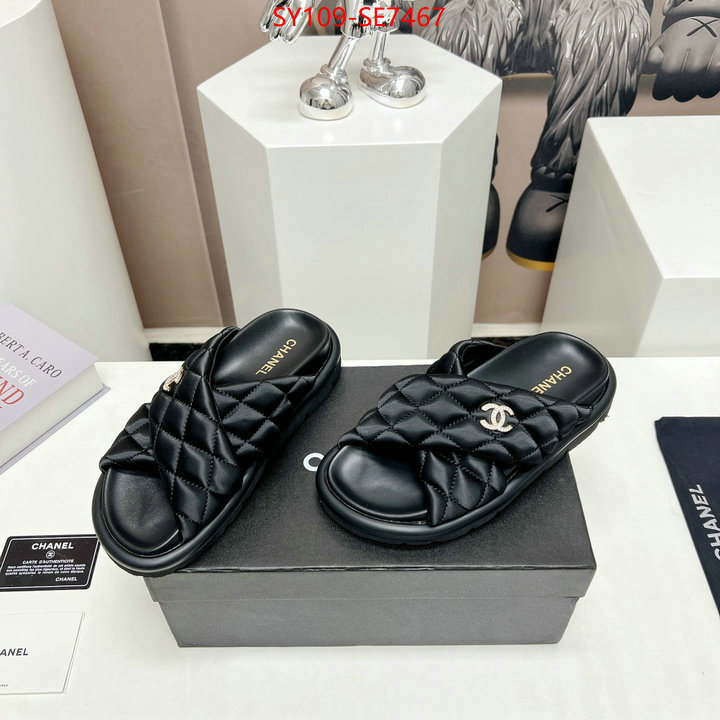 Women Shoes-Chanel top 1:1 replica ID: SE7467 $: 109USD