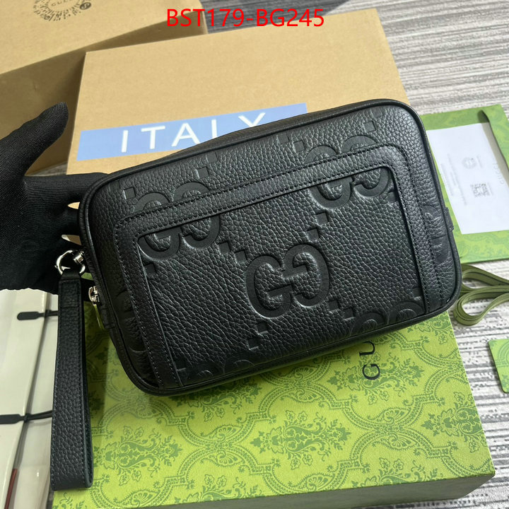 Gucci Bags(TOP)-Clutch- the best quality replica ID: BG245 $: 179USD