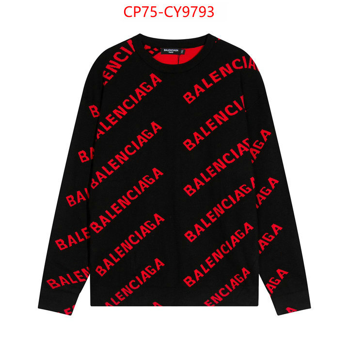 Clothing-Balenciaga shop designer replica ID: CY9793 $: 75USD