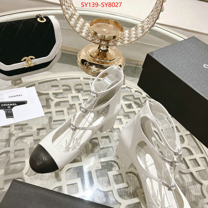 Women Shoes-Chanel wholesale 2023 replica ID: SY8027 $: 139USD