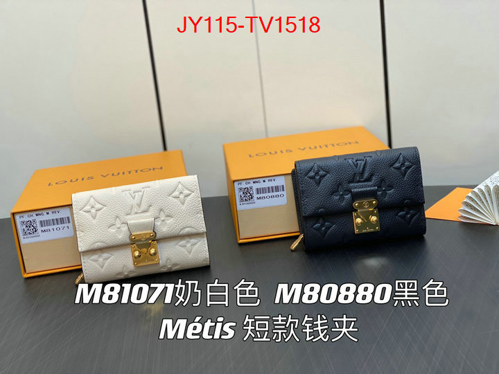 LV Bags(TOP)-Wallet aaaaa+ replica ID: TV1518 $: 115USD