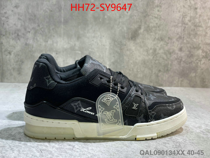 Men Shoes-LV aaaaa+ replica ID: SY9647 $: 72USD
