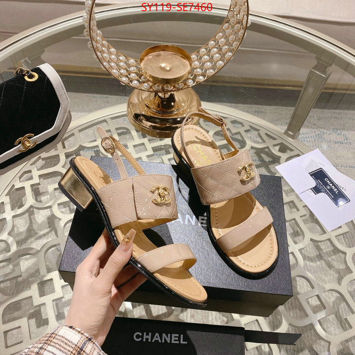 Women Shoes-Chanel what are the best replica ID: SE7460 $: 119USD