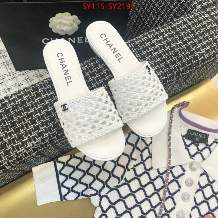 Women Shoes-Chanel top quality ID: SY2195 $: 115USD