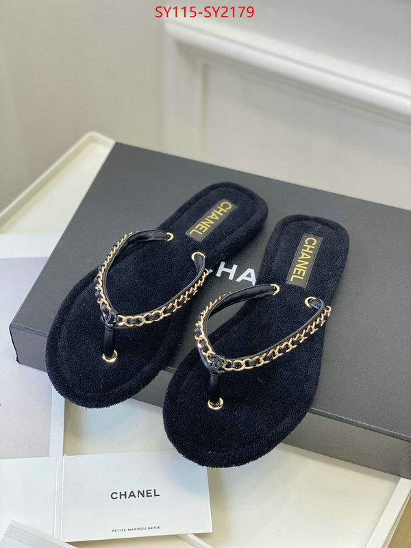 Women Shoes-Chanel aaaaa+ class replica ID: SY2179 $: 115USD