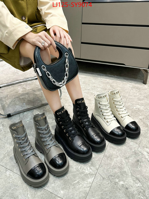 Women Shoes-Chanel the best quality replica ID: SY9074 $: 125USD