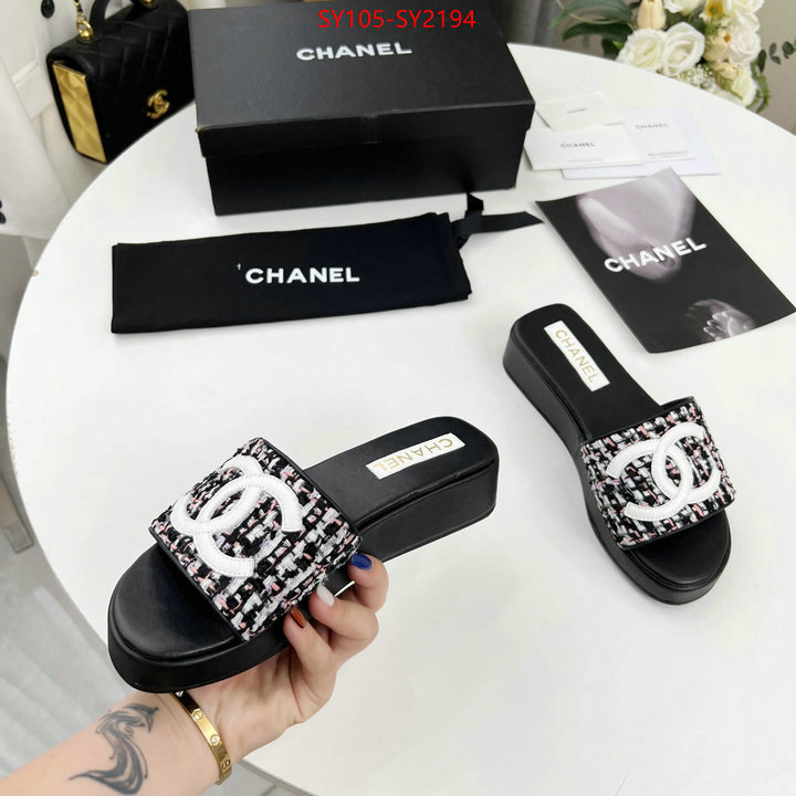 Women Shoes-Chanel shop designer replica ID: SY2194 $: 105USD