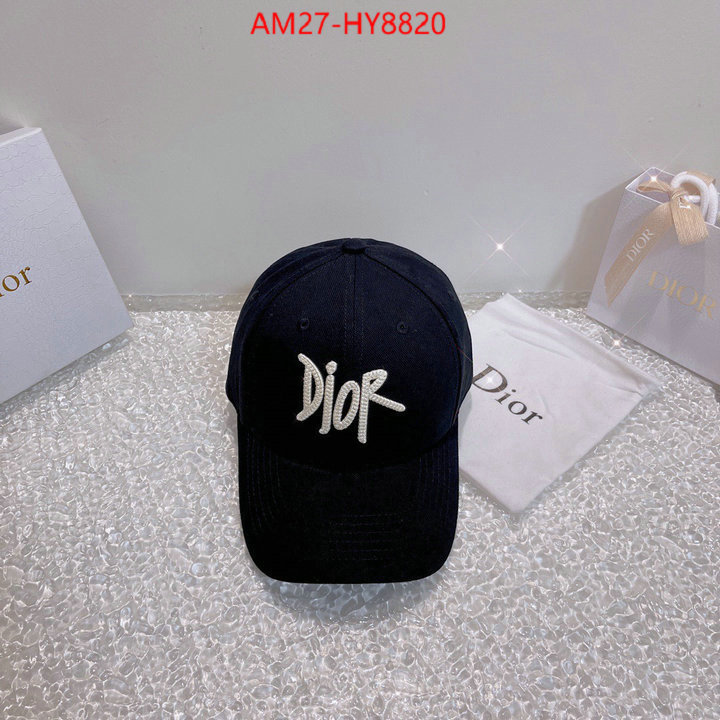 Cap (Hat)-Dior top quality designer replica ID: HY8820 $: 27USD