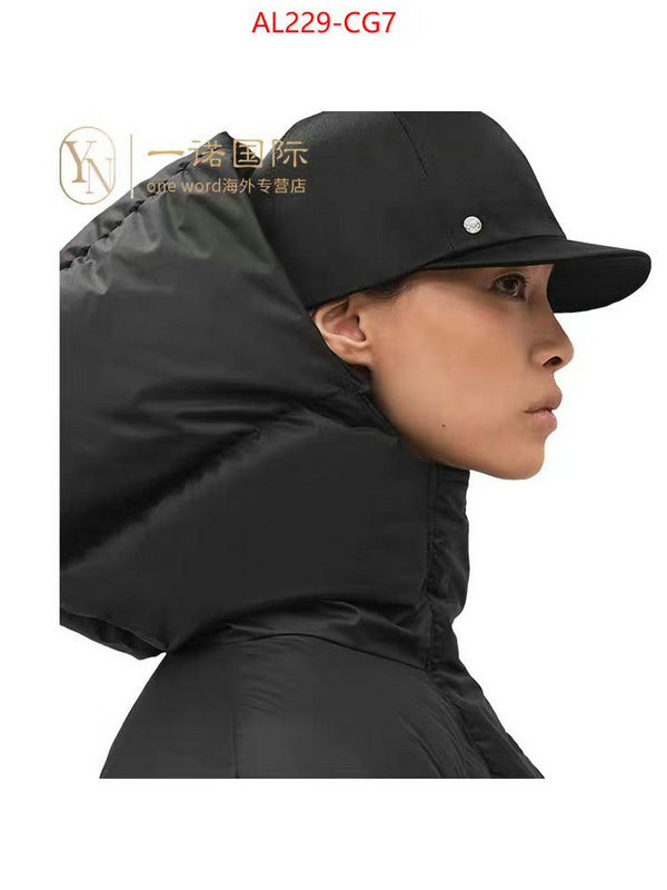 Down jacket Women-Hermes replica designer ID: CG7 $: 229USD