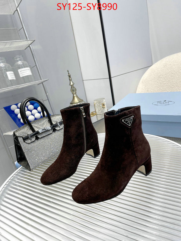 Women Shoes-Prada cheap high quality replica ID: SY8990 $: 125USD