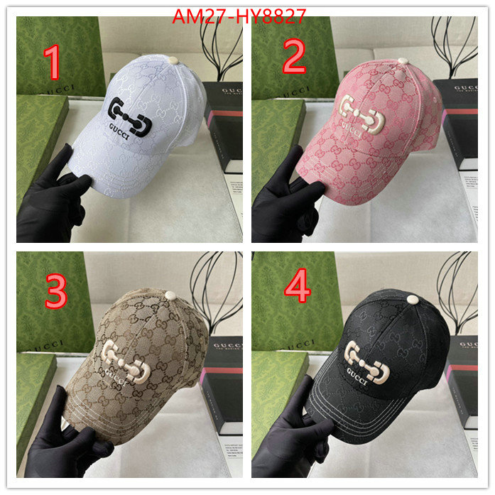 Cap(Hat)-Gucci sale outlet online ID: HY8827 $: 27USD