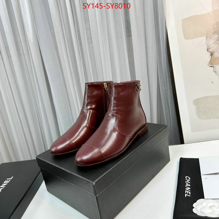 Women Shoes-Chanel aaaaa+ replica designer ID: SY8010 $: 145USD