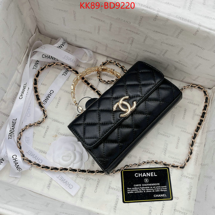 Chanel Bags(TOP)-Diagonal- knockoff highest quality ID: BD9220 $: 89USD