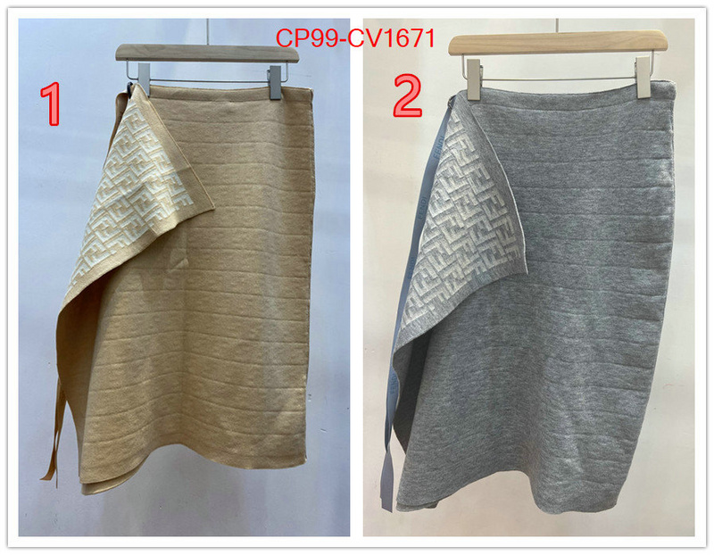 Clothing-Fendi online from china ID: CV1671 $: 99USD
