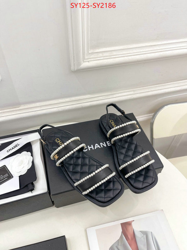 Women Shoes-Chanel wholesale replica shop ID: SY2186 $: 125USD