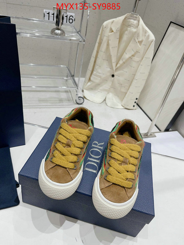 Men shoes-Dior fake cheap best online ID: SY9885 $: 135USD