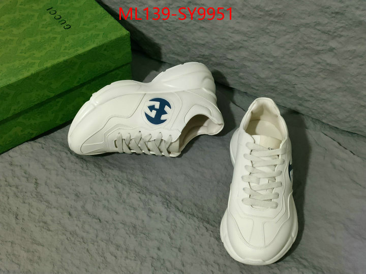 Men Shoes-Gucci top quality designer replica ID: SY9951 $: 139USD