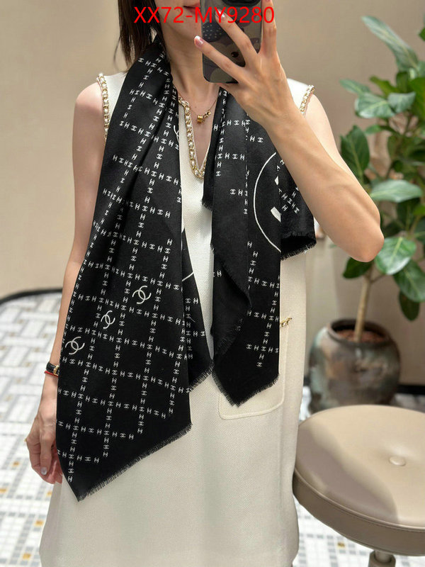 Scarf-Chanel designer high replica ID: MY9280 $: 72USD