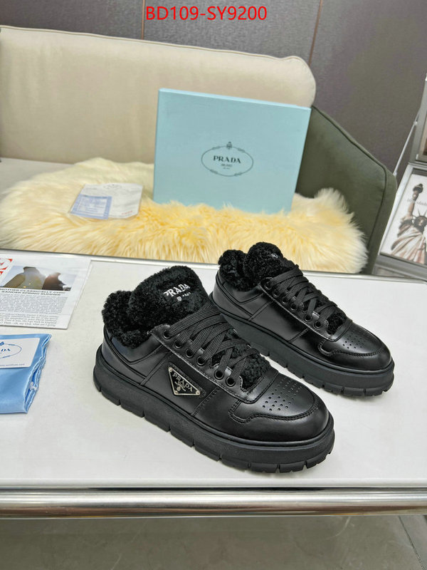 Women Shoes-Prada the best quality replica ID: SY9200 $: 109USD