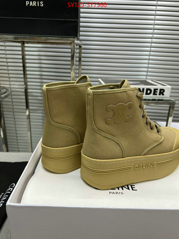 Women Shoes-CELINE top perfect fake ID: SY7960 $: 129USD