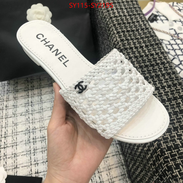 Women Shoes-Chanel top quality ID: SY2195 $: 115USD