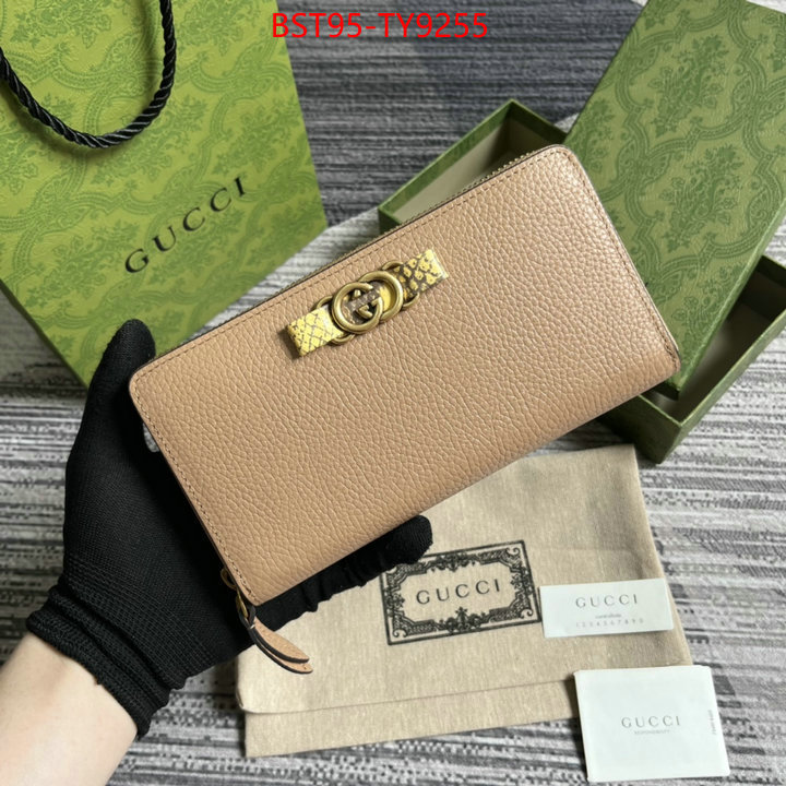 Gucci Bags(TOP)-Wallet- top quality website ID: TY9255 $: 95USD