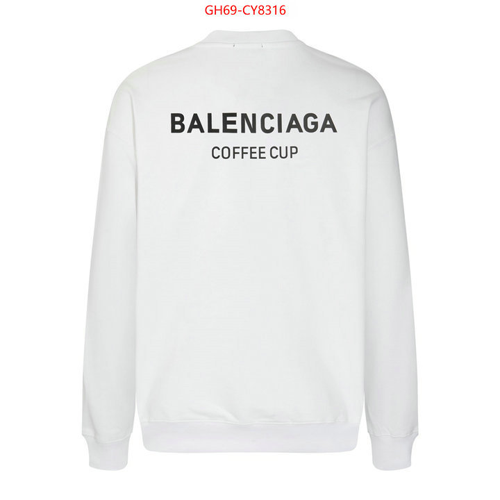 Clothing-Balenciaga where can i buy the best quality ID: CY8316 $: 69USD