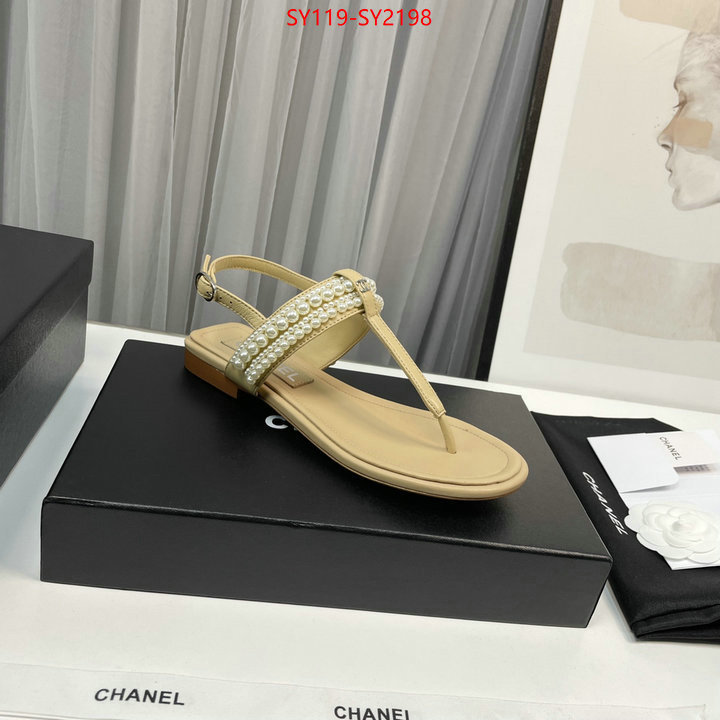 Women Shoes-Chanel for sale online ID: SY2198 $: 119USD