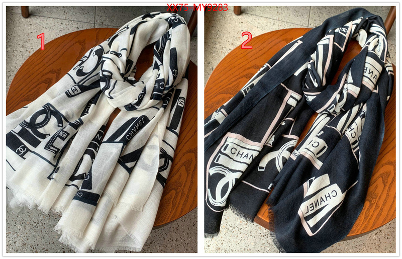 Scarf-Chanel luxury fashion replica designers ID: MY9283 $: 75USD