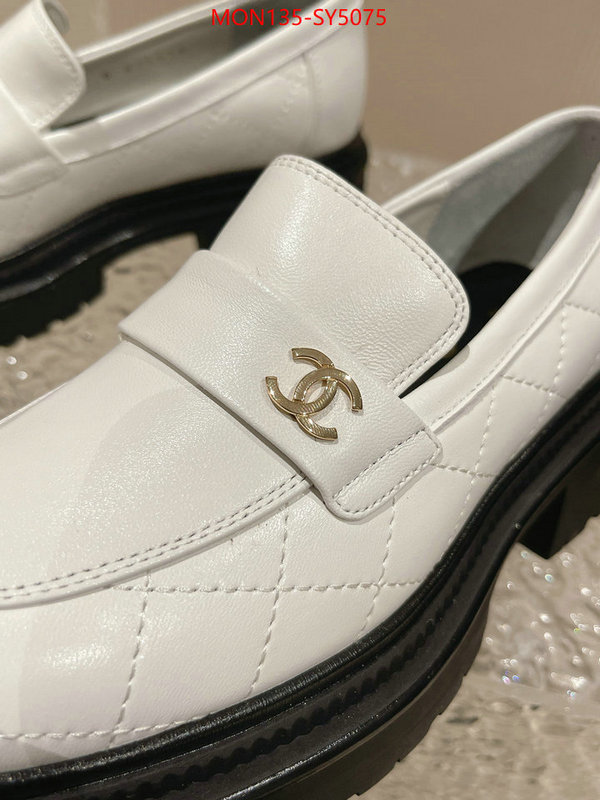 Women Shoes-Chanel new designer replica ID: SY5075 $: 135USD